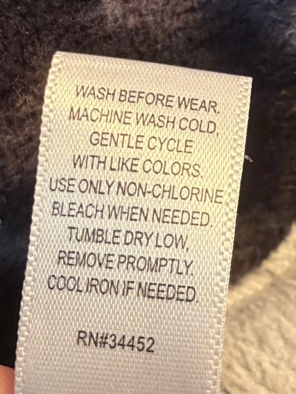 Cuddl Duds Fleece Floral Dip Dye Hoodie Jacket - Picture 12 of 16